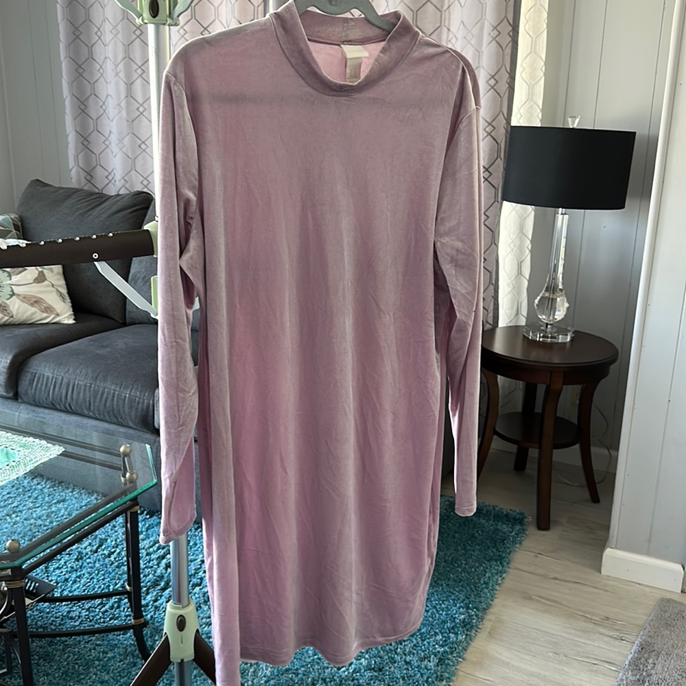 H&M velvet dress